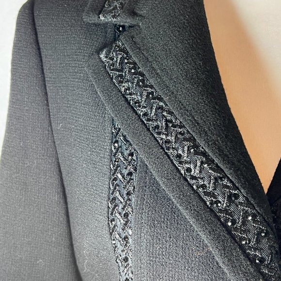 Like new SHIN KANG SIK (Korean Designer) Black Tailored Blazer Size Smal… - Picture 9 of 12